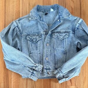 H & M Blue Denim Jacket